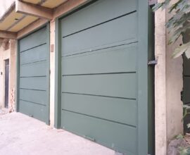 Portão de garagem residencial